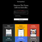 New York Times All Access Subscription $20 for the First Year @ New York Times