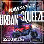 Honda NAVi $200 off with "Honda Dollars": from $2,597 Rideaway for NT @ Honda Dealers