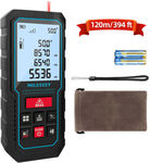 MILESEEY Laser Measurer + Other Functions (393ft/120m) $33.99 Delivered @ Mileseey Official Store eBay