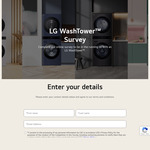 Win 1 of 4 LG Wash Towers (up to $4,999 Each) from LG Australia