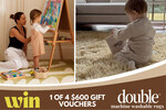 Win 1 of 4 $600 Double Rugs Australia Vouchers from Mum Central