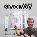 Win 1 of 3 Bundles Inc. White O11 Vision Compact + White HydroShift 360 + 8x White UNI FAN SL Fans from Lian Li + Linus Tech Tip