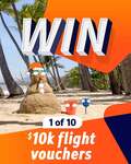 Win 1 of 10 $10,000 Flight and Hotel Vouchers from Jetstar Airways