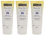 [Short Dated] 3x Neutrogena Sheer Zinc Dry-Touch Sunscreen Lotion SPF 50 88ml $19.99 Delivered @ Lower Price People eBay