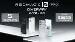 Win 1 of 5 Redmagic 10 Pro Mobile Phones Valued over US$3,000 from Redmagic + JerryRigEverything