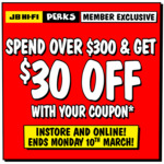 [Perks] $30 off $300 Spend (Exclusions Apply), Samsung Galaxy S24 8GB RAM/256GB $707 + Delivery ($0 C&C/ in-Store) @ JB Hi-Fi