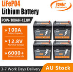 PowMr 12V 100Ah LiFePO4 Lithium Battery $176 Shipped @ PowMr-Top eBay