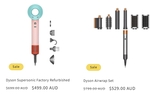 [Refurbished ] Dyson Supersonic Factory Hair Dryer $499, Dyson Airwrap Set $529 Shipped @ Phonology
