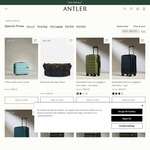 Extra 30-40% off Antler Luggage: Carry-On from $150 and Medium Size Luggage from $170, 1 of Each $224 Delivered @ Antler
