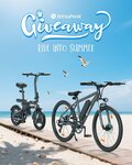 Win an Isinwheel E-Bike M10 (US$799.99) or E-Bike U1 (US$499.99) or Gift Box (US$199.99) from Isinwheel