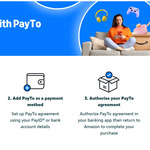 [Prime] 3% off Eligible Items with PayTo Payment (Max $10 off) @ Amazon AU