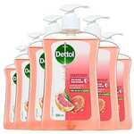 [Prime] Dettol Antibacterial Liquid Handwash Pump Grapefruit, 500ml x 6 Pack $16.50 ($14.85 Sub & Save) Delivered @ Amazon AU