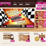 Eagle Boy's Free Garlic Bread with Premium or Gormet Pizza Purchase+Other Offers