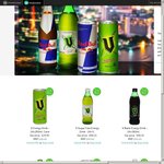 V Energy 24x250ML Cans $29.90 ($1.25/Can) / Red Bull 24x250ML Cans $42.90 ($1.79/Can) Liv Exclsv