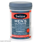 SAVE over 70% off RRP on Swisse Men's Ultivite - only $9.99 at discountdrugstores.com.au