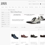 $50 off on Men's Shoes at David Jones Online Store ($100 Min Spend)