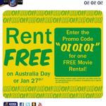 One Free Movie Rental at All Blockbuster Kiosks 26th & 27th of January