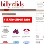 $15 & under SALE - Baby, Toddler & Kids Clothing. ONLINE at BILLY LIDS