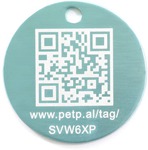 Premium Pet QR Tag and FREE Online Pet Profile (RRP $20) for $4 + Postage @ Pet Deals Unleashed