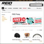 FREE Bike Pump ($20 Value) No Catches, No Purchase, Just Collect at Reid Cycles