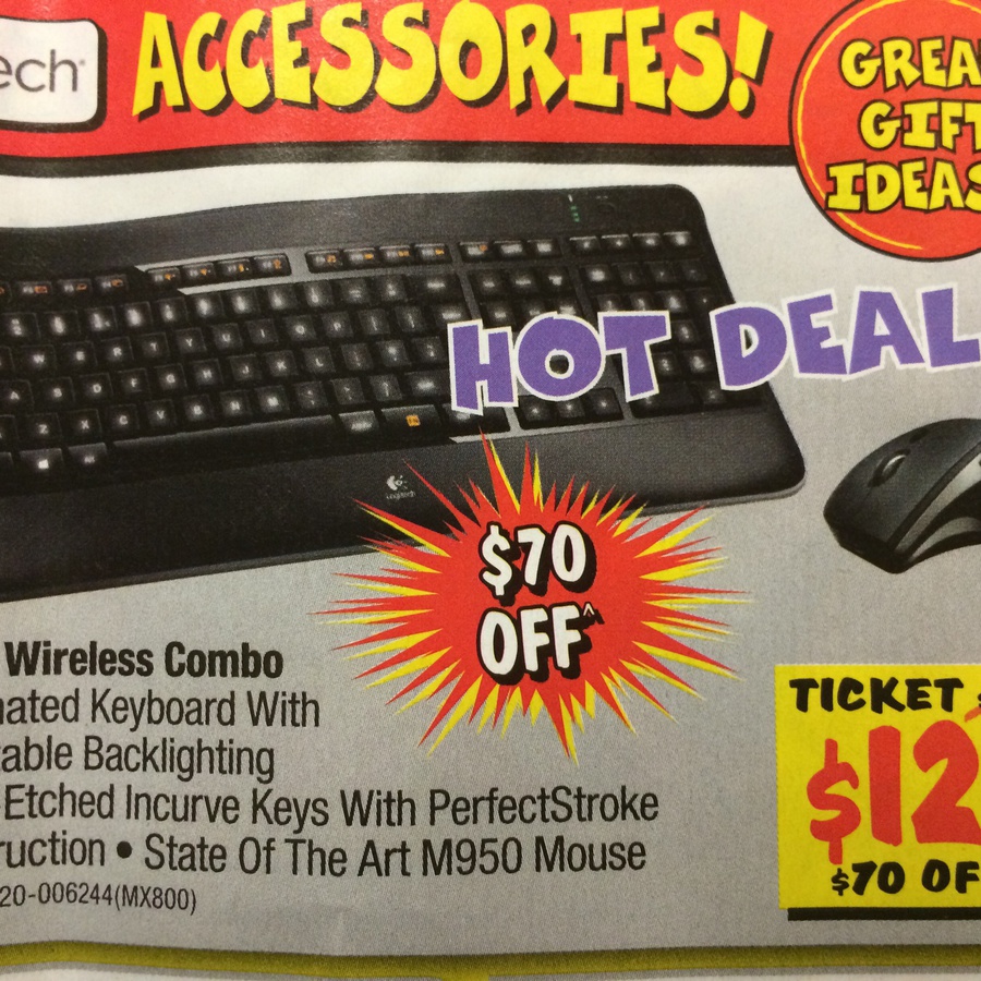 Logitech MX800 Wireless Keyboard & Mouse for $128 @ JB Hi-Fi - OzBargain