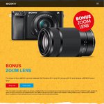 Sony A6000 (ILCE-6000) with SELP1650 & SEL55210 for $793 at Sony Centre Nunawading VIC