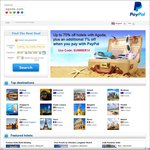 Up to 75% off Hotels with Agoda + an Extra 7% off When You Pay with PayPal
