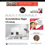Win a Brand New Kitchen Worth $15,000 [VIC] from The Weekly Review