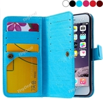 Flip PU Leather Case w/ 9 Card Slots for iPhone 6 Plus AU$6.33(US$4.59) Delivered @ TinyDeal
