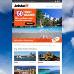 Get a $50 Jetstar Flight Voucher When You Spend $200 or More on a Hotel Booking