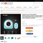 SOOCOO G1 Mini Life 1080P 30FPS Sports Action Camera 30% off - US $51.96 (~ AU $74) Shipped