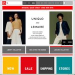Uniqlo - $20 off Online Orders $100 and above until Sunday