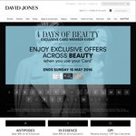 Beauty Offers at David Jones - till 15 May Only - for DJs Card Members Only