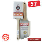 Wooster Firm Brush Twin-Pack (75mm Wall Brush, 63mm Angle Sash) $25 (50% off Regular Price) + Shipping @ PaintAccess.com.au