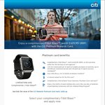 Complimentary Fitbit Blaze RRP $329.95 with Citibank Citi Rewards Platinum Exclusive Offer ($199 Annual Fee)