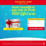 Win 1 of 4 $250 Reject Shop Gift Cards