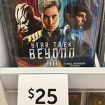Star Trek Beyond 3D Blu-Ray $25 at Target