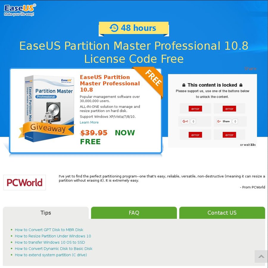 easeus partition master 11.9 seriels