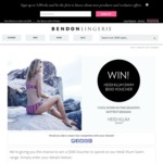 Win a $500 Heidi Klum Swim Voucher from Bendon Lingerie