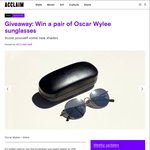 Win a Pair of Oscar Wylee Sunglasses from Acclaim Mag