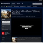 FREE [PC/XB1/PS4]: Tom Clancy's Ghost Recon Wildlands Open Beta