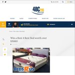 Win a Best 4 Rest Bed Worth $3,098 from 4BC [Brisbane/Surrounding Suburbs]