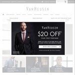 40% off Storewide Including Sale Items (3 Shirts for $75, Suits from $150 etc) @ Van Heusen