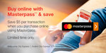 Save $5 on Skybus Tickets When Paying with Masterpass (except Frankston & Peninsula Shuttle)