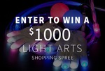 Win US$1,000 Store Credit (Light Arts/Glowy Stuff) from EmazingLights.com 