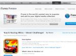 Free iPhone App - Touch Racing Nitro - Ghost Challenge!