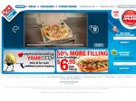 Domino's Vouchers Coupons - $5.95 Large Pizza Pickup, $9.95 Delivered