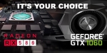 Win Your Choice of a Radeon™ RX580 or GeForce® GTX 1060 Graphics Card from KitGuru