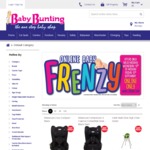 Baby Bunting Online Baby Frenzy (Midday 13 September to Midday 15 September)