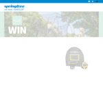 Win a Springfree Trampoline (R54 Compact Round) with FlexrHoop Worth $1,668 from Springfree Trampoline